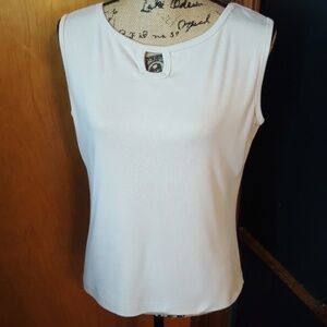 NEW Marshall's Sleeveless Tank with Keyhole Neck